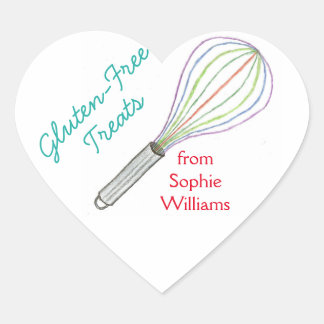 Gluten free treats baking labels / stickers