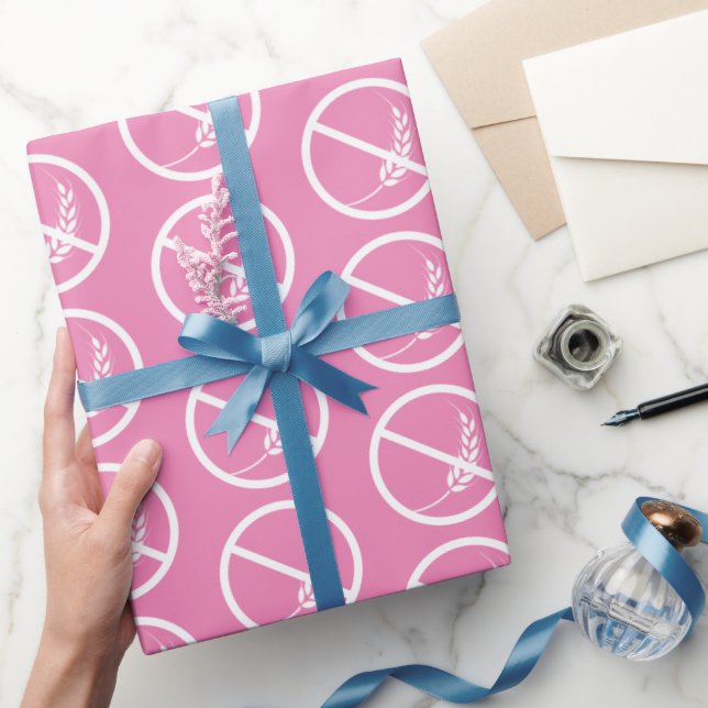 Gluten Free Wheat Free Coeliac Celiac Wrapping Paper (Gifting)