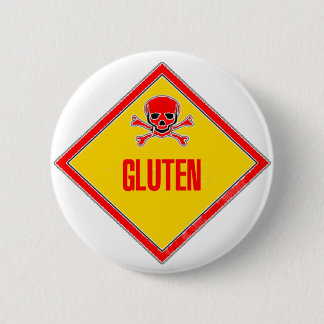 Gluten Poison Warning Button