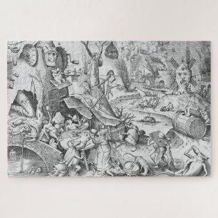 Gluttony (Gula), The Seven Deadly Sins Jigsaw Puzzle