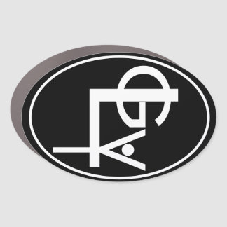 GLY - magnetic car sticker Car Magnet