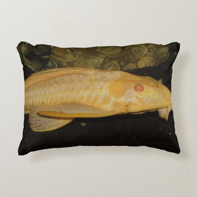 Glyptoperichthys gibbiceps decorative pillow (Front)