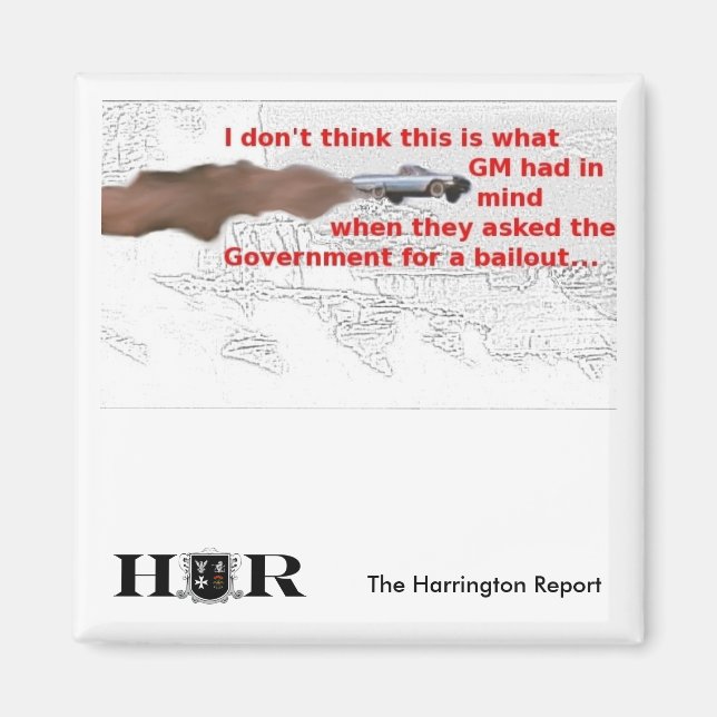 GM Bailout Magnet (Front)