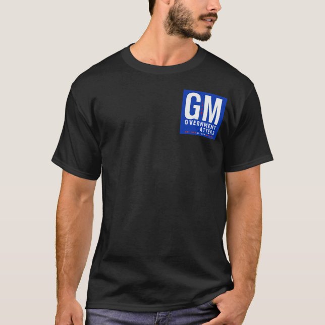 GM Government Matters T-Shirt (Front)