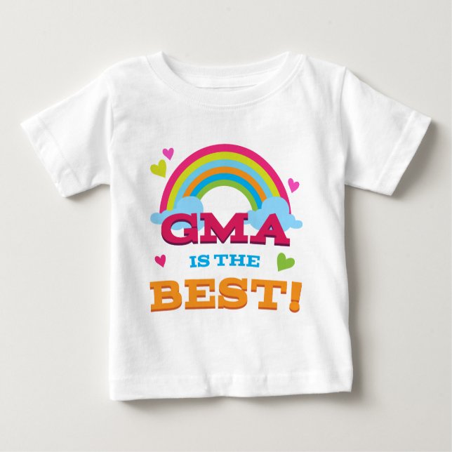 Gma Is the Best Baby T-Shirt (Front)
