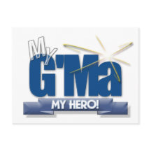 G'Ma My Hero! Great gifts for Grand Mothers!