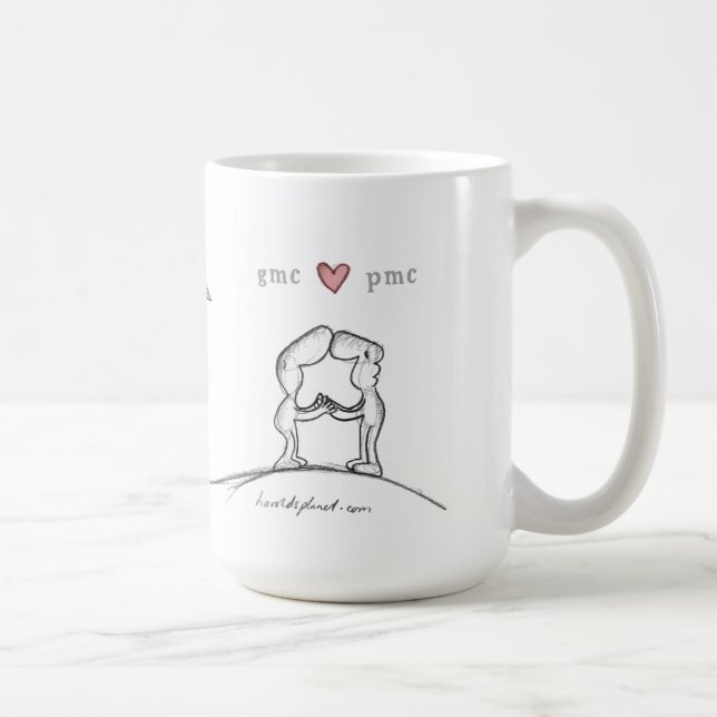 gmc heart pmc coffee mug (Right)