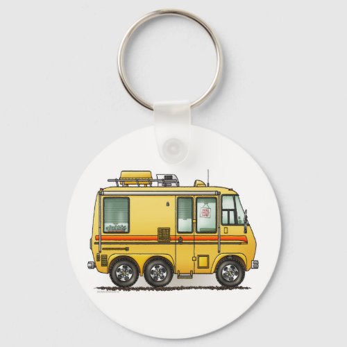 GMC Motor Home RV Keychain