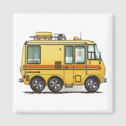 GMC Motor Home RV Magnet