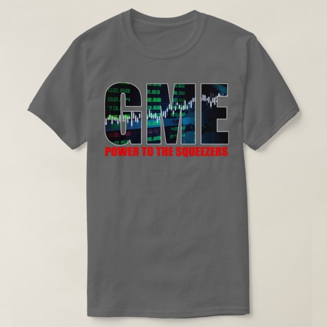 GME Power To The Squeezers T-Shirt (Design Front)