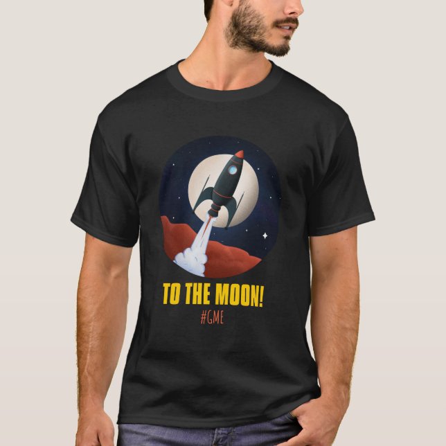 GME To the moon T-Shirt (Front)
