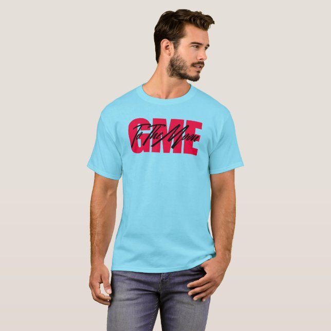 Gme To The Moon T-Shirt (Front Full)