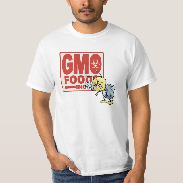 GMO Foods Inc -Bee T-Shirt (Front)