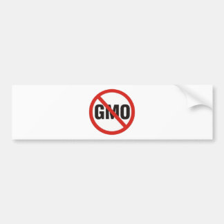 GMO Free Bumper Sticker