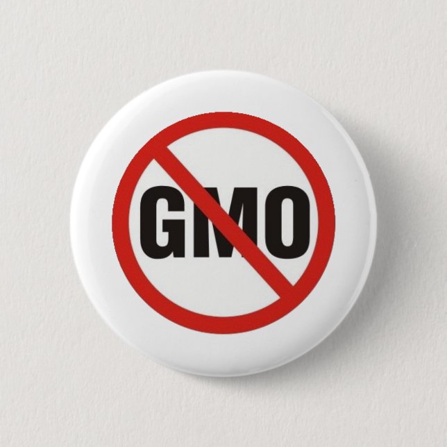 GMO Free Button (Front)