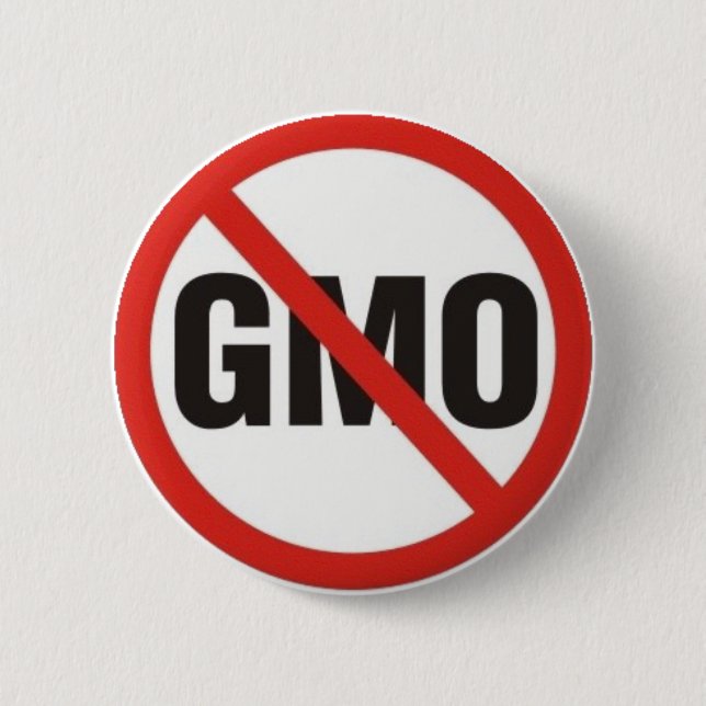 GMO Free Button (Front)
