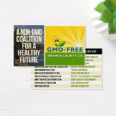 GMO-Free Orange County CA Information Card (Desk)