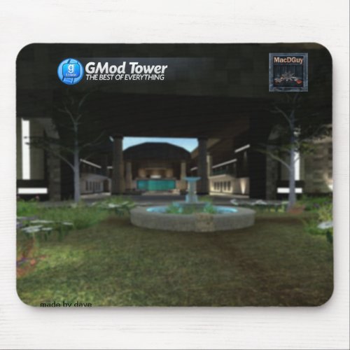 GMod Tower mouse pad