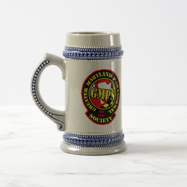 GMPS Skull Ball Logo Mug (Left)