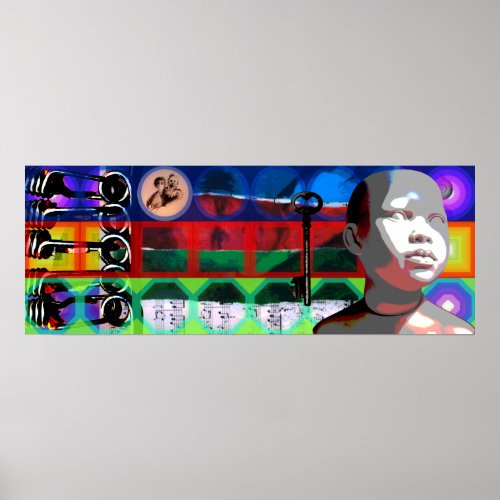GMT 24 H Project Beethoven Psychedelic Frames P Poster