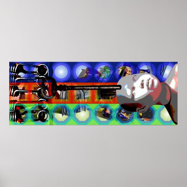 GMT 24 H Project Doll Key Psychedelic Frames P Poster (Front)