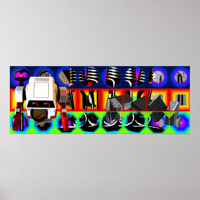 GMT 24 Heures Project Pop Psychedelic Frame Poster (Front)