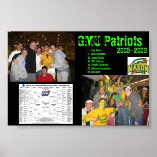 GMU patriots Poster