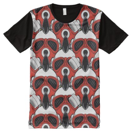 GN Gas Mask All-Over Print T-Shirt