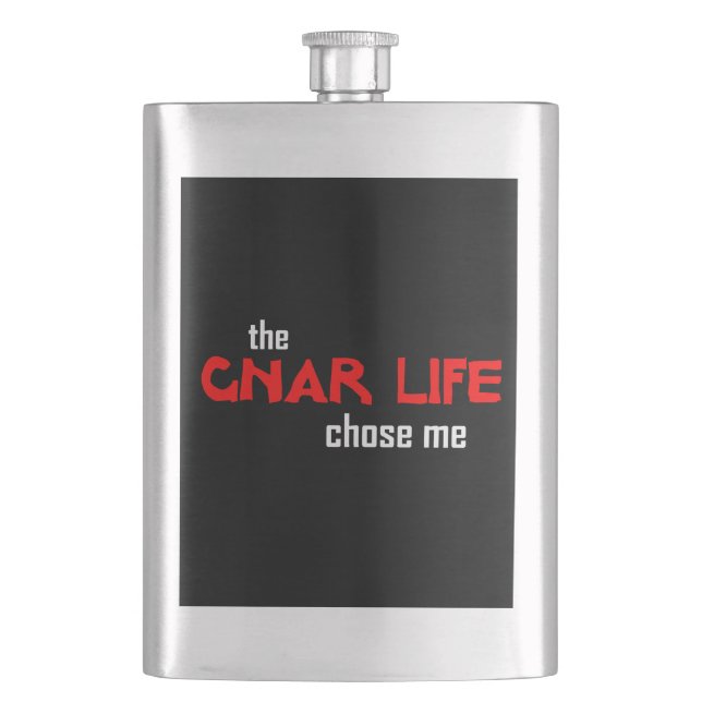 Gnar Life Flask (Front)