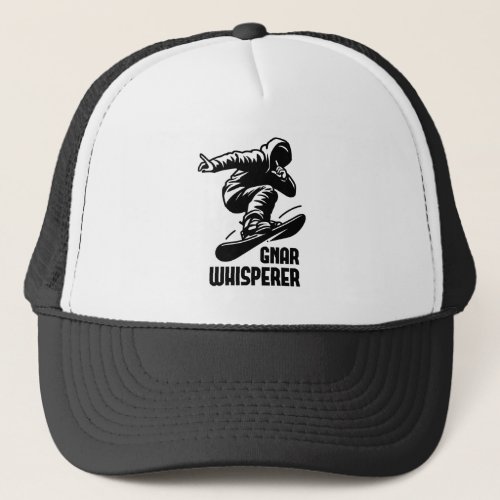 Gnar Whisperer Snowboarding Trucker Hat