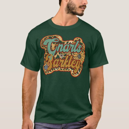 Gnarls Proud Name Personalized Retro Flowers Beaut T_Shirt