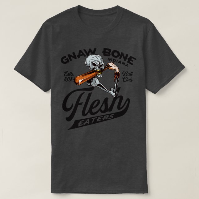 Gnaw Bone Flesh Eaters TShirt (Design Front)