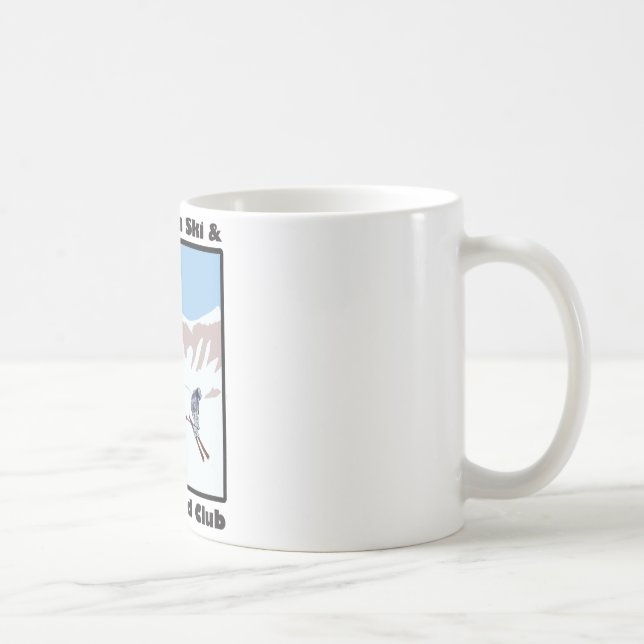 GNE Ski and Snowboard Club Coffee Mug (Right)