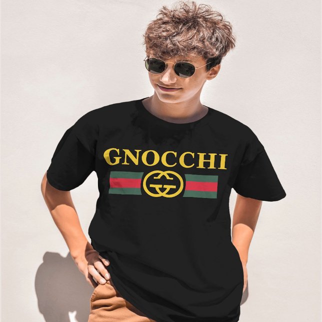 Gnocchi funny food Designer Logo Trendy shirt (Gnocchi ,oversize vintage, Sweatshirt,Gnocchi Vintage Parody T Shirt,Gnocchi Designer, Gang eat pas
)