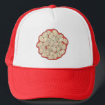 Gnocchi Italian Cuisine Food Potato Dumpling Pasta Trucker Hat<br><div class="desc">Design features an original food-themed marker illustration of gnocchi in marinara sauce. Similar to dumplings, gnocchi are a potato-based pasta popular in Italian cuisine. In addition to potatoes, they are usually made with ingredients including flour, egg, and salt, then cooked in salted boiling water and served as an appetizer or...</div>