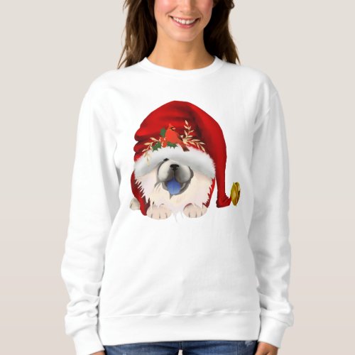 GNOME 4 THE CHOWLIDAYS _ Cream Chow  sweatshirt