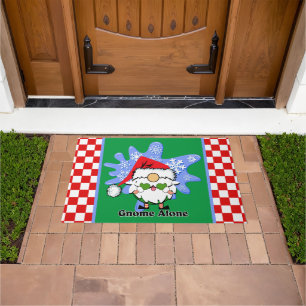 Gnome Alone Funny Christmas Movie Parody Red Green Doormat