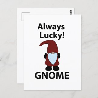 Gnome Always Lucky Gnome