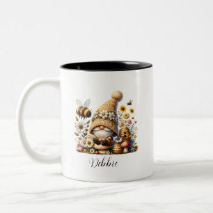 Gnome and Bee Personalized Mug