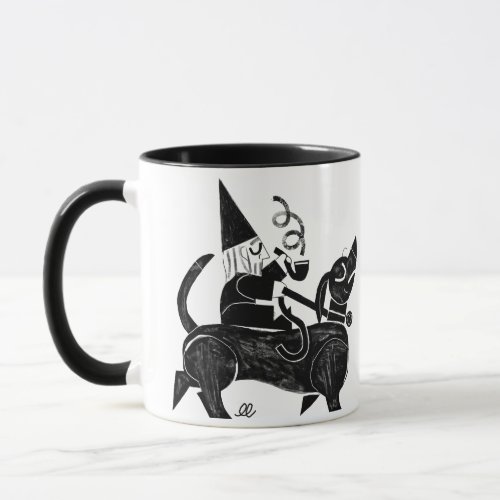 Gnome and Dachshund Mug