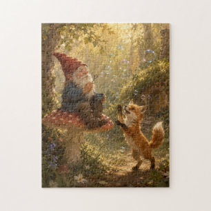 Gnome and Fox Jigsaw Puzzle