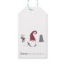 Gnome and Reindeer Scandinavian Tomte design Gift Tags