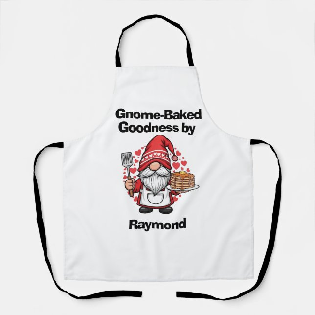 Gnome at home design apron (Front)