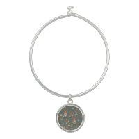 Gnome Bangle Bracelet With Round Charm