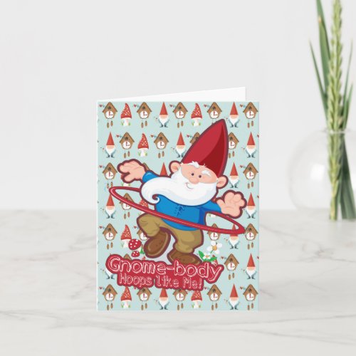 Gnome_body Greeting cards