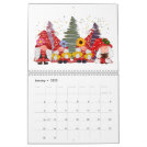Gnome Calendar Any Year Cute Adorable Fun Gnome Calendar Any Year Cute Adorable Fun