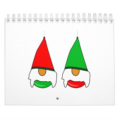 Gnome Christmas Bauble Calendar