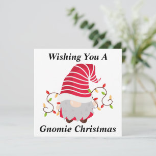 Gnome Christmas Card