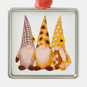 GNOME CHRISTMAS LIKE A GNOME CHRISTMAS METAL ORNAM METAL ORNAMENT