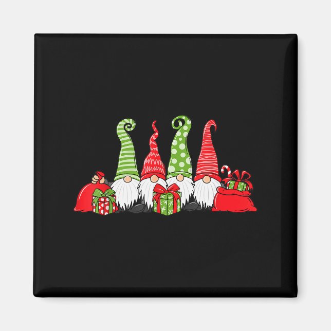 Gnome Christmas  Magnet (Front)